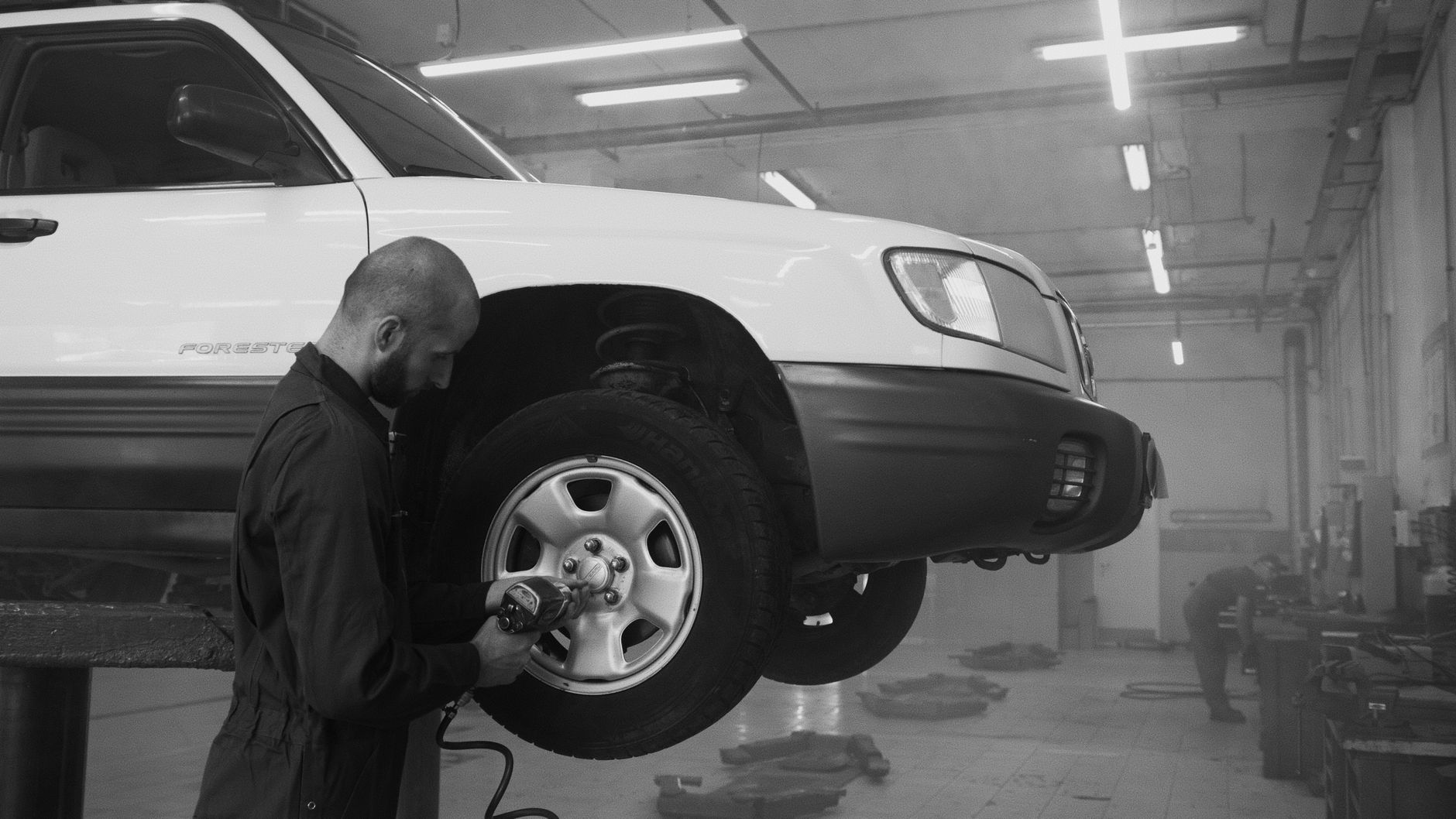 Illustration for: Impact Wrench For Changing Tires